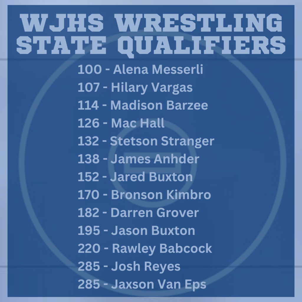 State Wrestling Qualifiers