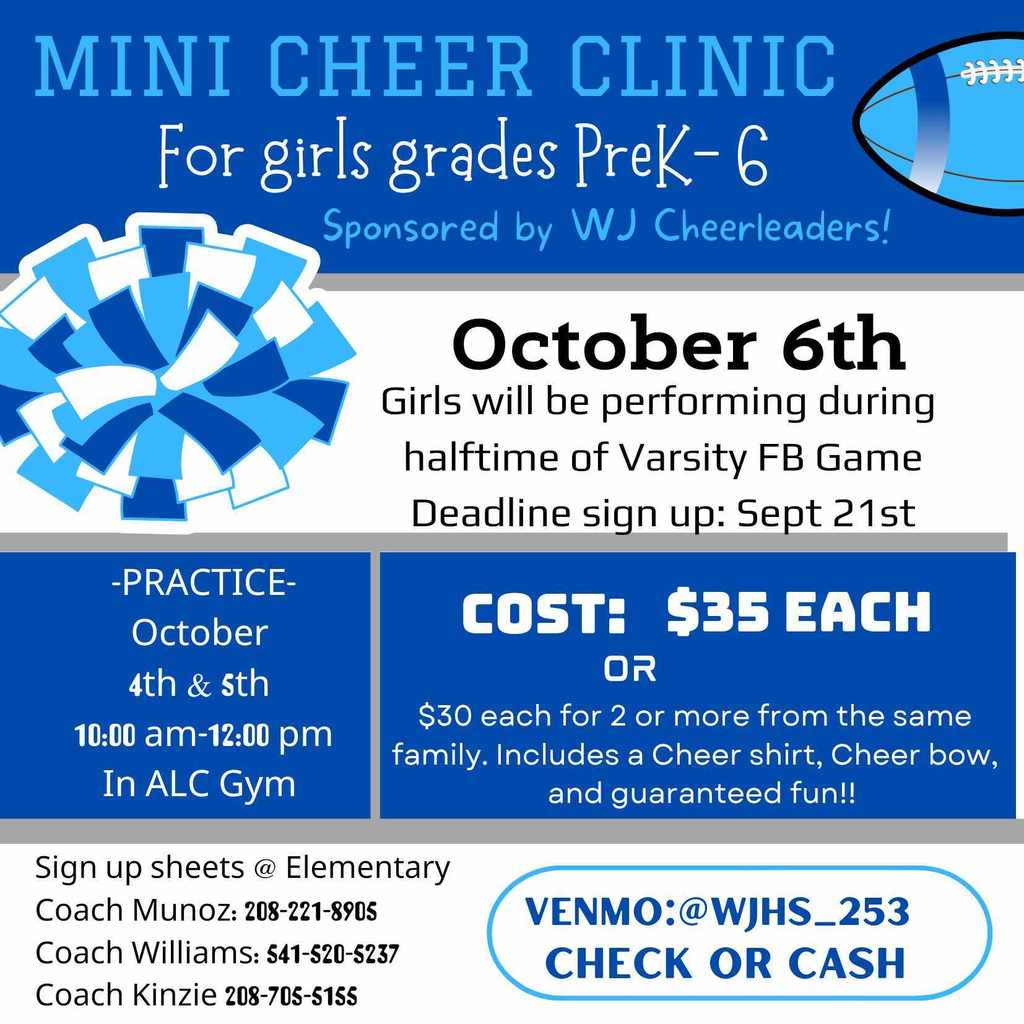 Mini Cheer Clinic